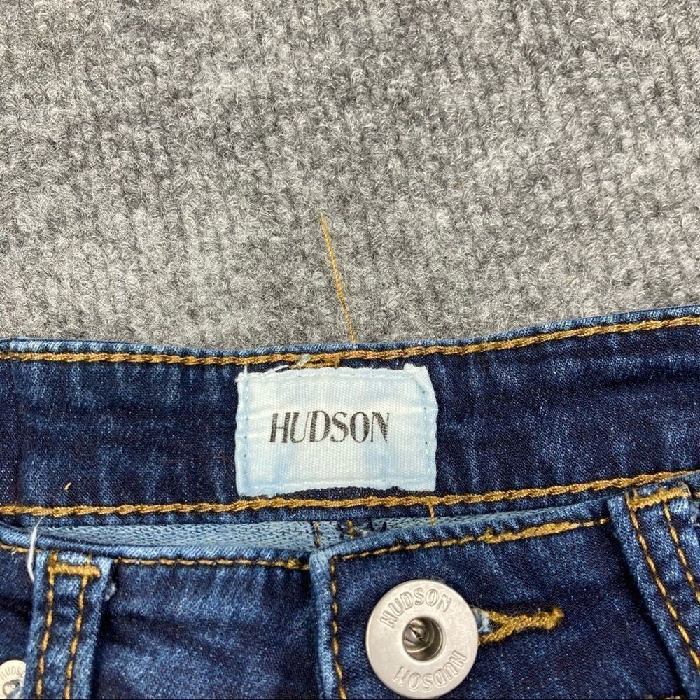 HUDSON Skinny dark wash jeans Girls size 14 Slim fit indie Sleaze - Picture 6 of 10